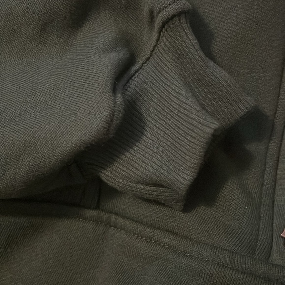 Joah Brown Retro half zip in pine - Picture 5 of 6